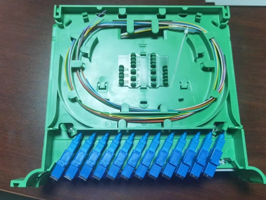 12 Core Small Splice Tray per FTTX ODB NAP FTTH Plastic Fiber Optic Splice Cable Tray