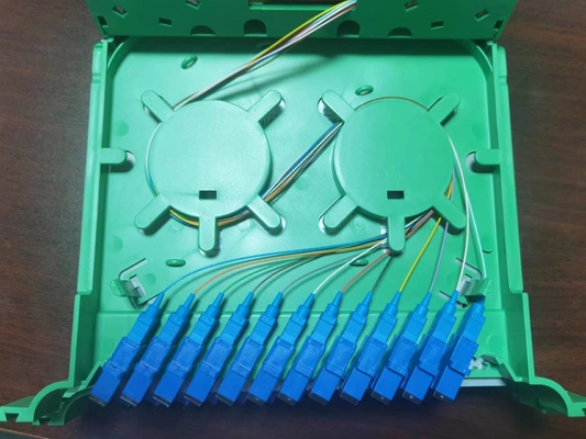 12 Core Small Splice Tray per FTTX ODB NAP FTTH Plastic Fiber Optic Splice Cable Tray