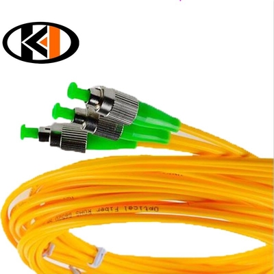 SC FC ST LC UPC Fiber Optic Patch Cord 3.0mm Simplex OM3 OM4 LC per apparecchiature di telecomunicazione