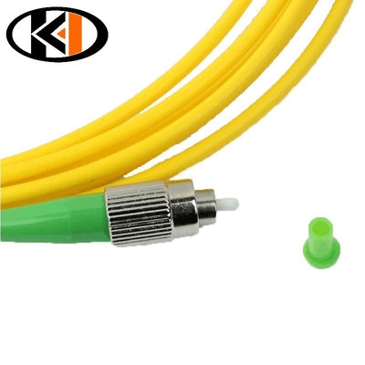 SC FC ST LC UPC Fiber Optic Patch Cord 3.0mm Simplex OM3 OM4 LC per apparecchiature di telecomunicazione