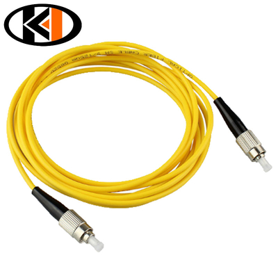 SC FC ST LC UPC Fiber Optic Patch Cord 3.0mm Simplex OM3 OM4 LC per apparecchiature di telecomunicazione