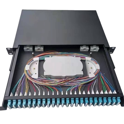 Splitter di cavi in fibra SC/APC ad alta direzionalità dB ≥55 24 porte per reti LAN wireless