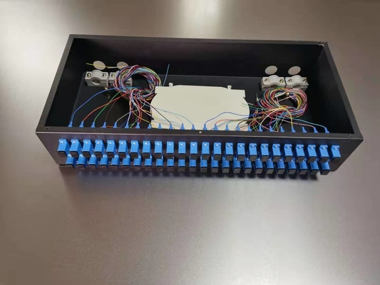 Splitter di cavi in fibra SC/APC ad alta direzionalità dB ≥55 24 porte per reti LAN wireless