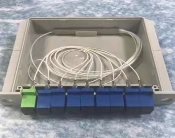 ODF 1-2 Fibre SC APC Plug-in Cassette PLC Splitter 1-2 con 2/4/6/8/16/32/64 Fibre