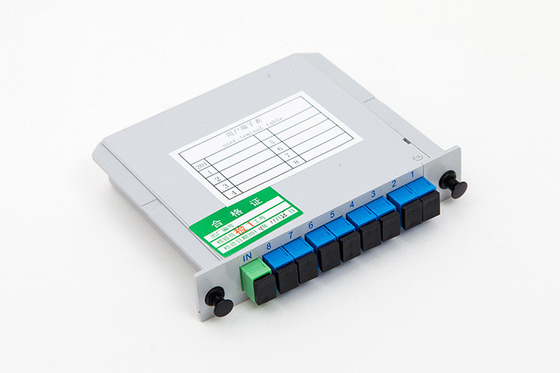 1 a 8 PLC Splitter con connettore SC FC LC ST Tipo G657A Tipo di fibra a prezzi accessibili