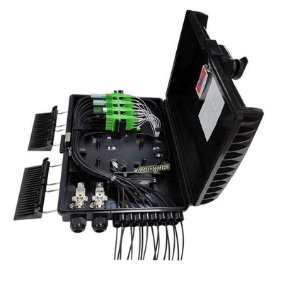ABS/PC ABS/PC 16 Core Fiber Distribution Box Mini Type Splitter FDB 16C C FTTH esterno/interno