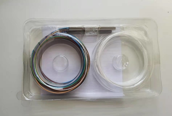 1M/1.5M G657A Fibra PLC Splitter per fibre ottiche con lunghezza d'onda operativa 1260-1650nm