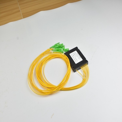 1260-1650nm 1*2 1*4 1*8 1*16 1*32 1*64 FTTH Fibra ottica PLC Splitter Cassetta Tipo SC connettori