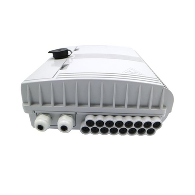16 Core ODN Fiber Optic Distribution Terminal Box per FTTH e materiale ABS PC robusto