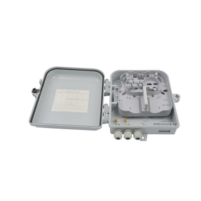 2 Port Splitter Fiber Optic Terminal Box per ingressi normali di cavi