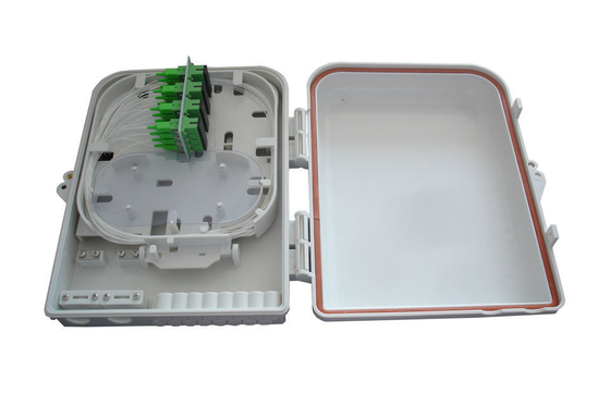 2 Port Splitter Fiber Optic Terminal Box per ingressi normali di cavi
