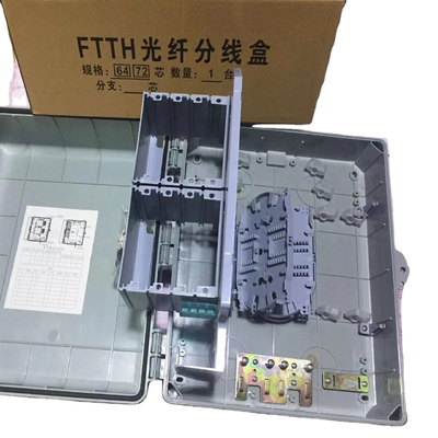 Telecomunicazioni FTTH Fiber 72 Core/64 Core Terminal Box con LGX Splitter o Mini Type PLC Splitter