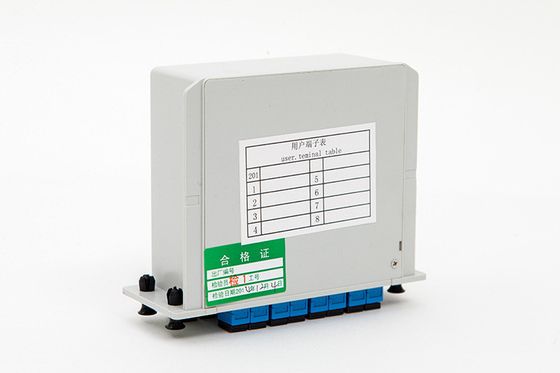 Splitter PLC di trasmissione del segnale in fibra 1x16 LGX SC APC UPC per soluzione di risparmio di spazio