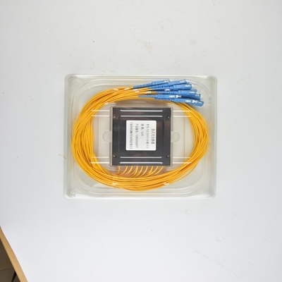 3- Splitter PLC a fibra ottica di rete 1x4 2x8 16x32 ABS Module Box Passive Optical Connector