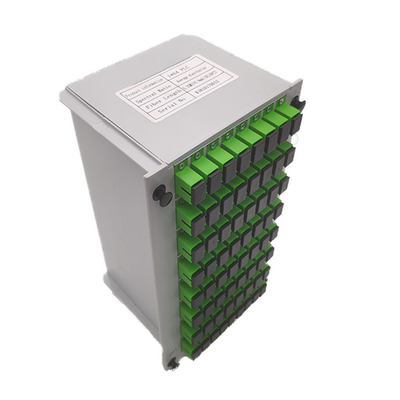 Perdita di ritorno dB ≥50 Fibra ottica Splitter Cassette PLC 1x64 SC UPC per prestazioni