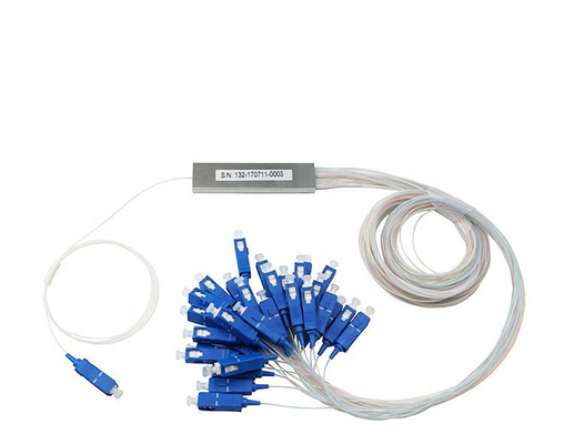 1M/1.5M G657A Fibra ottica PLC Splitter 1x2 1x4 1x8 1x16 per il tipo di connettore SC/FC/LC/ST