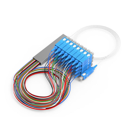 1M/1.5M G657A Fibra ottica PLC Splitter 1x2 1x4 1x8 1x16 per il tipo di connettore SC/FC/LC/ST