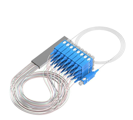 1M/1.5M G657A Fibra ottica PLC Splitter 1x2 1x4 1x8 1x16 per il tipo di connettore SC/FC/LC/ST