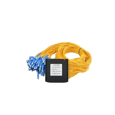 3 1x2 1x4 1x8 1x16 Fibra ottica tubo di acciaio Cable Mini/LGX/ABS Fibra ottica rapporto accoppiatore ottico Fibra PLC Splitter
