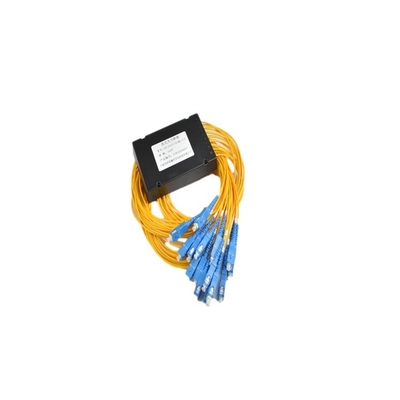 3 1x2 1x4 1x8 1x16 Fibra ottica tubo di acciaio Cable Mini/LGX/ABS Fibra ottica rapporto accoppiatore ottico Fibra PLC Splitter