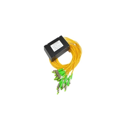 3 1x2 1x4 1x8 1x16 Fibra ottica tubo di acciaio Cable Mini/LGX/ABS Fibra ottica rapporto accoppiatore ottico Fibra PLC Splitter