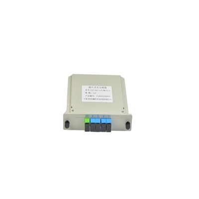 G657A Fibra di tipo 1x16 Cassetta PLC Splitter ottico con perdita di inserimento ≤ 10,7 dB