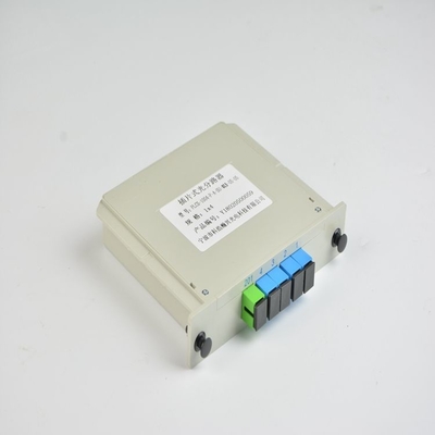 G657A Fibra di tipo 1x16 Cassetta PLC Splitter ottico con perdita di inserimento ≤ 10,7 dB