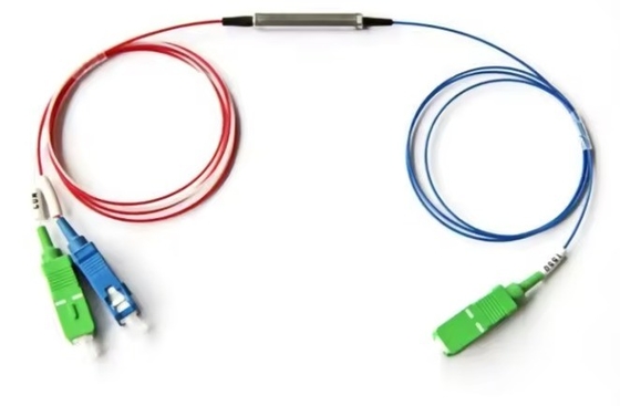 3 Alta potenza PER ER 28dB 1x2 1 2 Mini PM FBT Splitter in fibra ottica con tipo di fibra G657A