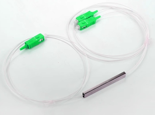 ANATEL certificato 1x8 SC/APC Micro Mini Block Steel Tube FTTH PLC Splitter e 3 Time