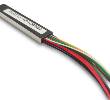 FTTH Micro Steel Tube Type 1x16 SC APC Fiber Optic Plc Splitter per FAT e FTD