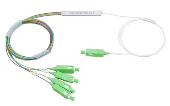 Telecomunicazioni 1x2 4 8 16 C G657A1 0,9 mm SCUPC mini tipo Fibra ottica PLC Splitter