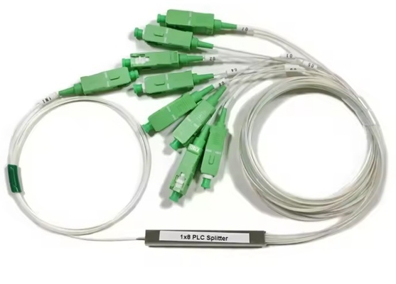 Telecomunicazioni 1x2 4 8 16 C G657A1 0,9 mm SCUPC mini tipo Fibra ottica PLC Splitter