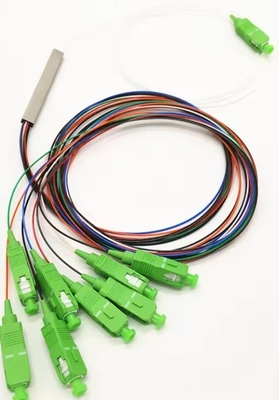 Telecomunicazioni 1x2 4 8 16 C G657A1 0,9 mm SCUPC mini tipo Fibra ottica PLC Splitter